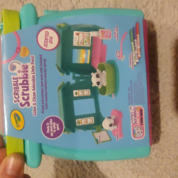 New!Scribble Scrubbie Pets Scented Spa Playset 3+ - Picture 2 of 5